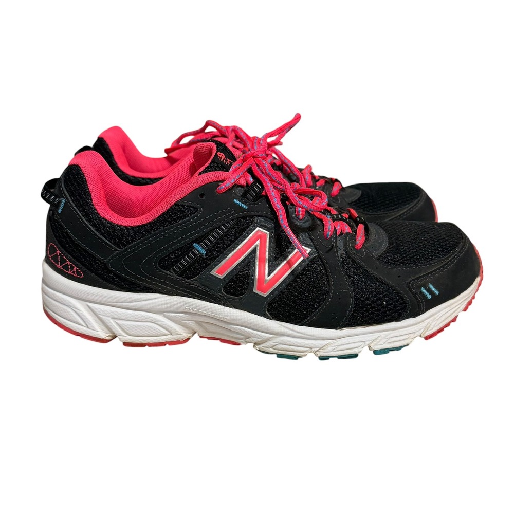 New Balance 402v1 Womens Running Shoes Black Pink WE402BP1 Size 8 Wide